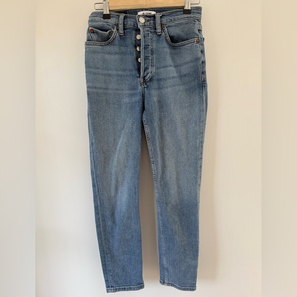 Women’s RE/DONE90s high rise ankle crop size 26 - Picture 1 of 8
